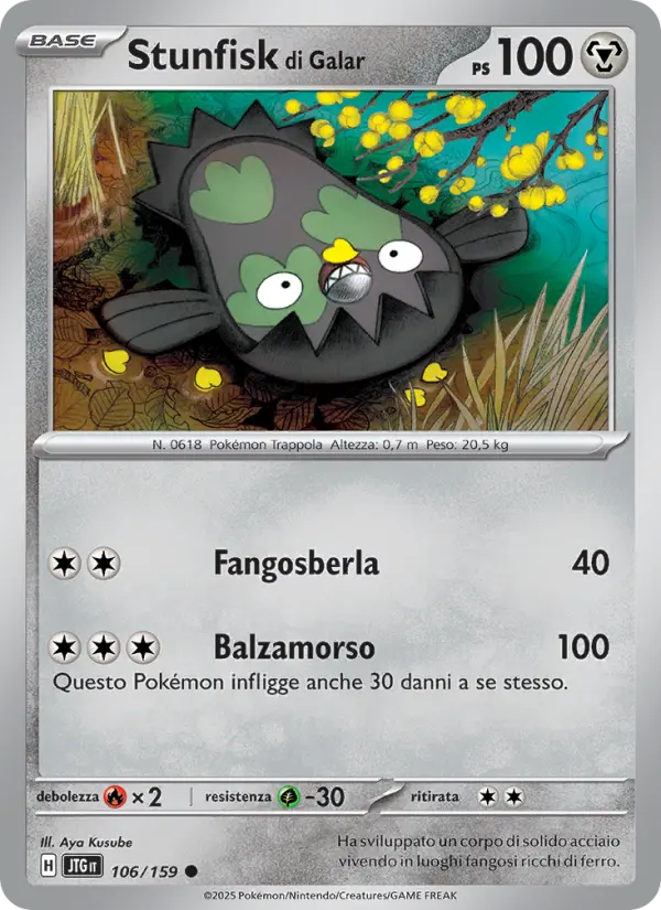 Stunfisk di Galar card image