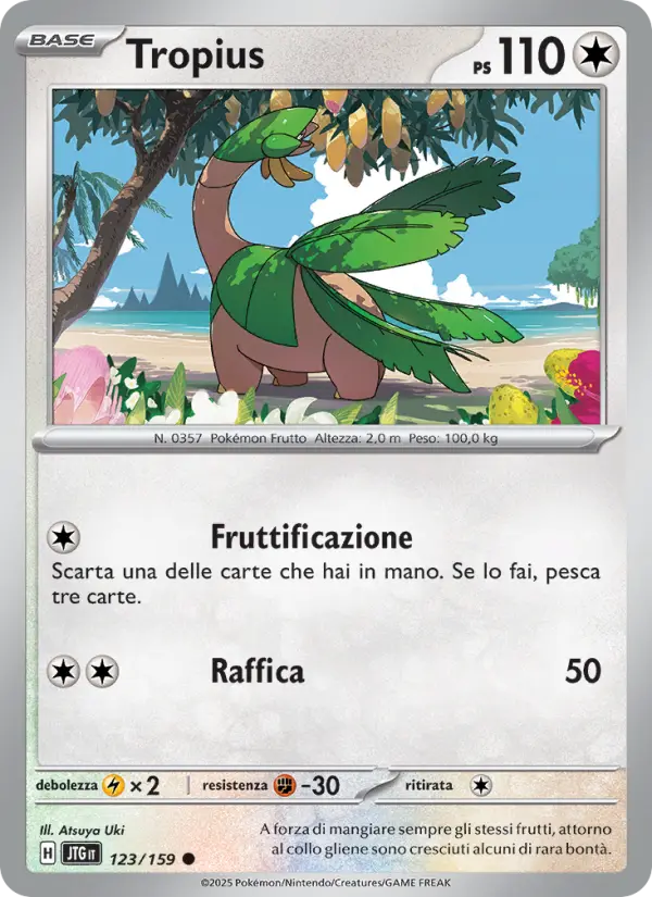 Tropius card image