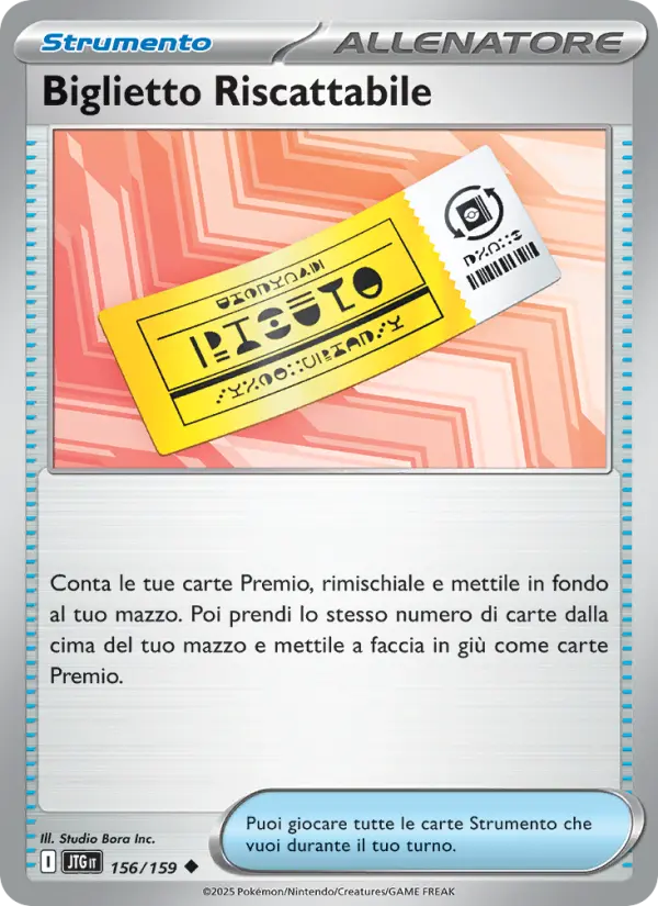 Biglietto Riscattabile card image