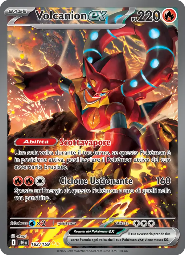 Volcanion-ex card image