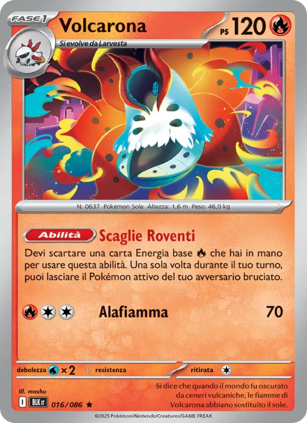 Volcarona (Italian)