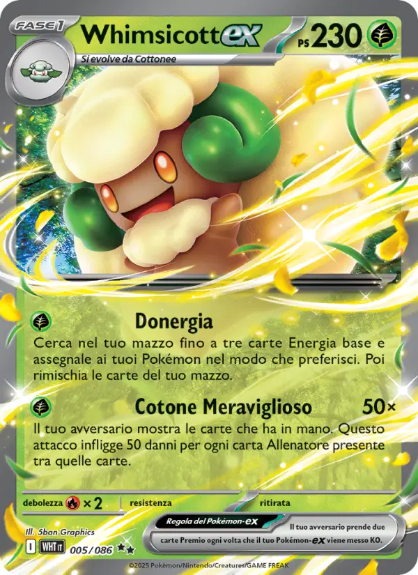 Whimsicott-ex card image