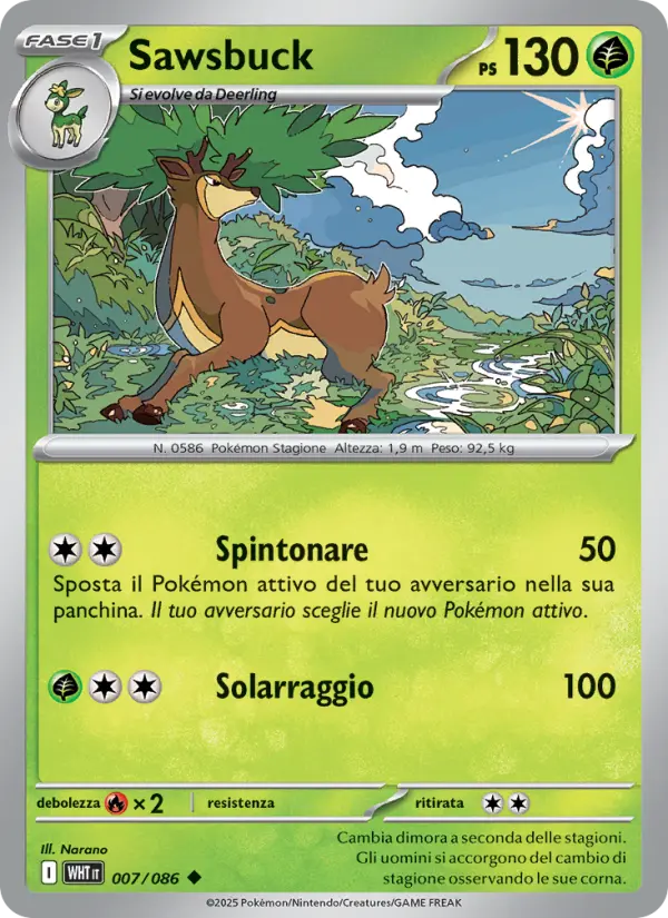 Sawsbuck card image