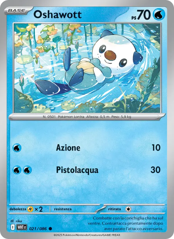 Oshawott card image