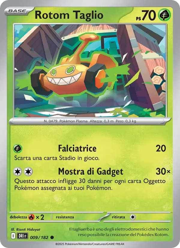Rotom Taglio card image