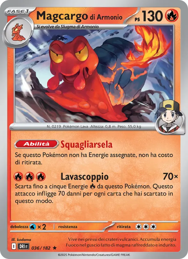 Magcargo di Armonio card image