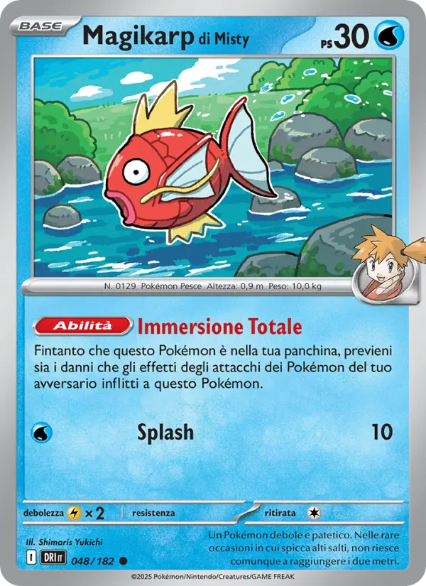 Magikarp di Misty card image