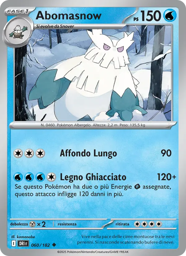 Abomasnow card image