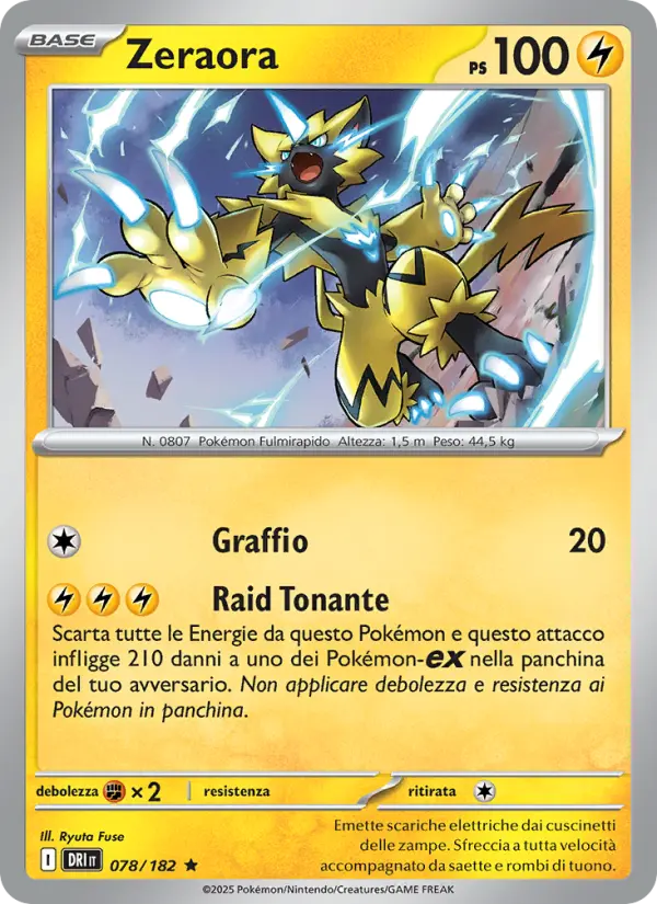 Zeraora card image