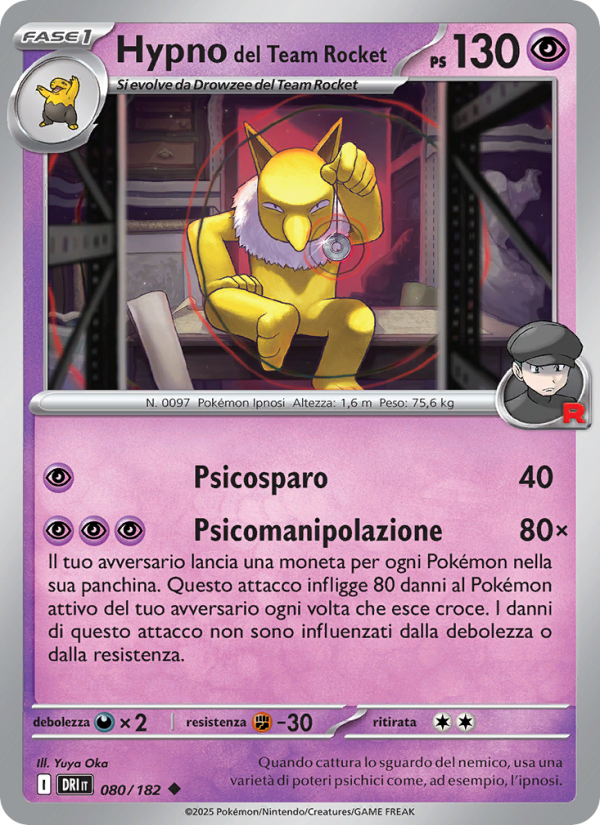 Hypno del Team Rocket