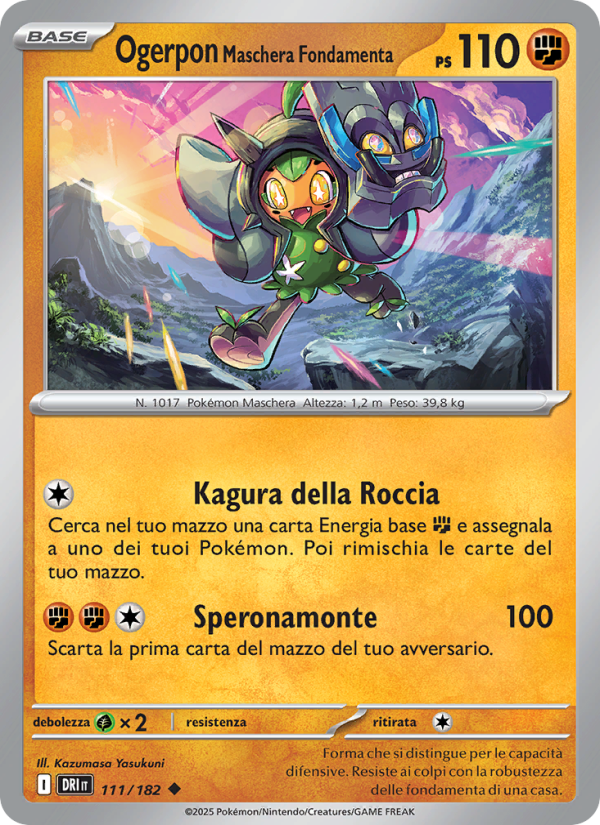 Ogerpon Maschera Fondamenta