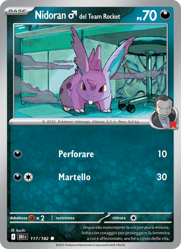 Nidoran♂ del Team Rocket