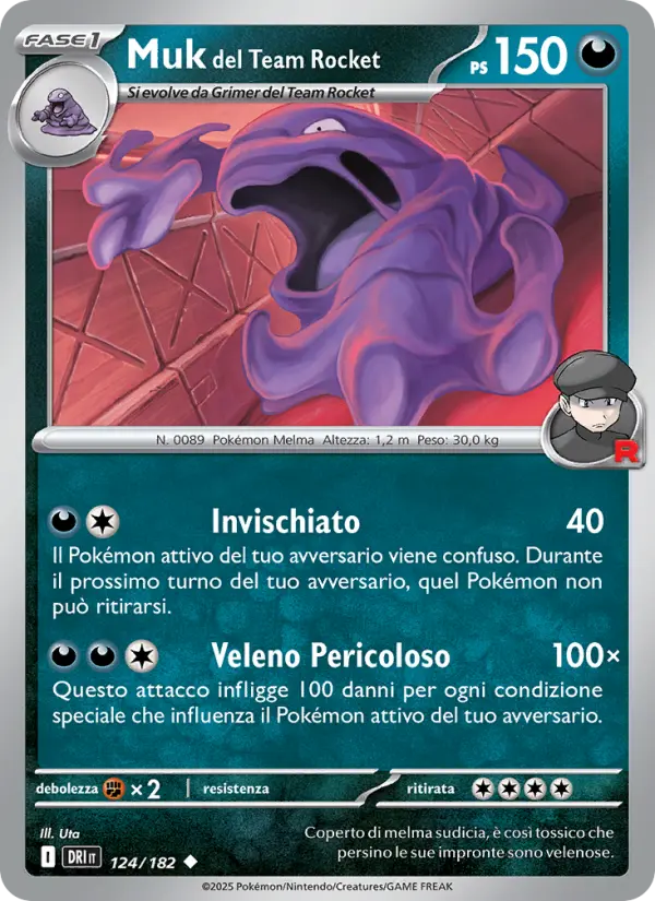 Muk del Team Rocket card image