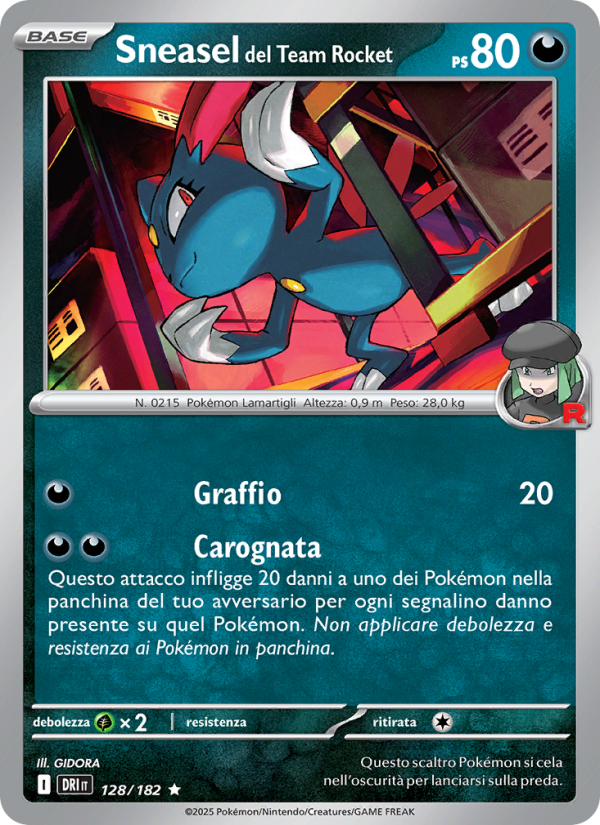 Sneasel del Team Rocket