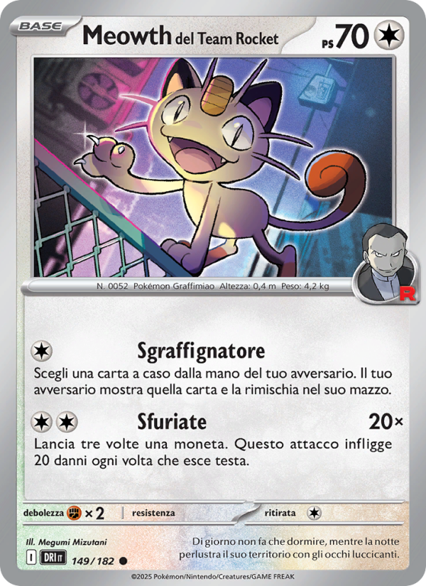 Meowth del Team Rocket