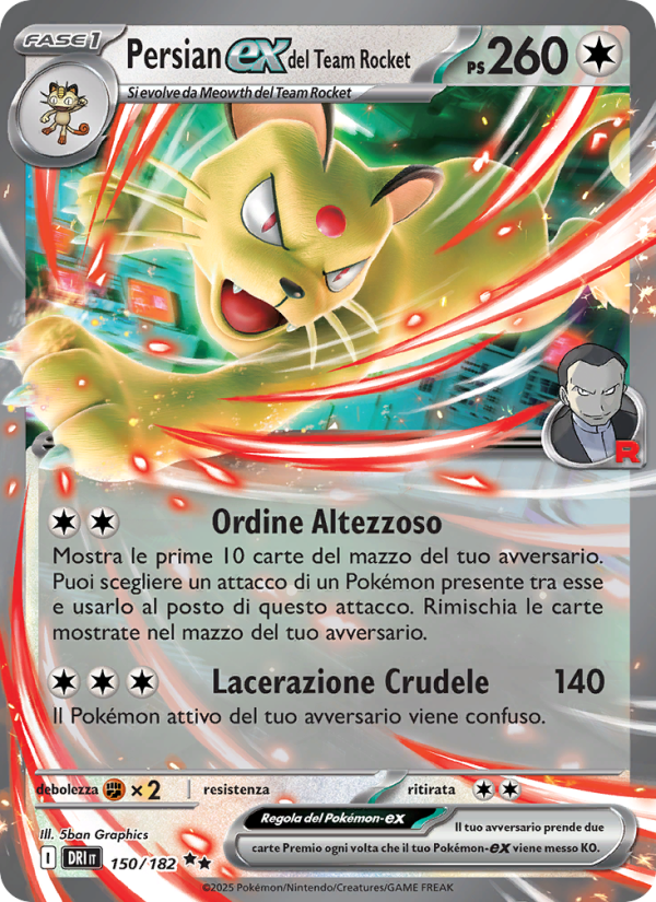 Persian-ex del Team Rocket