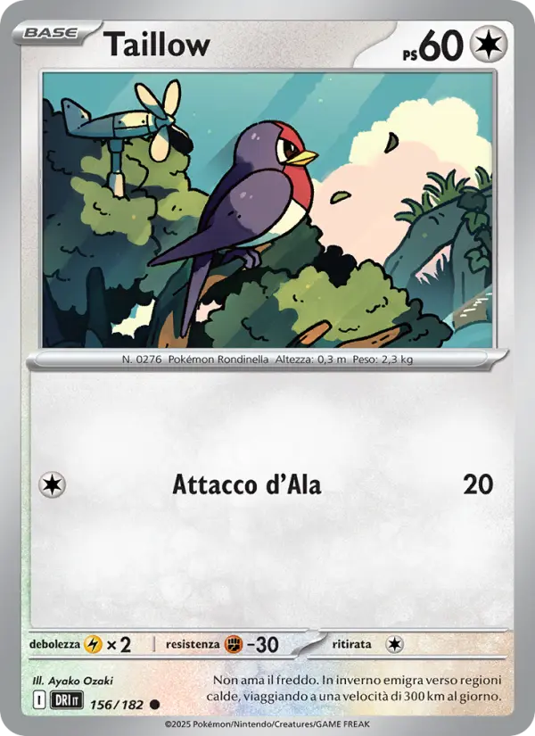 Taillow card image