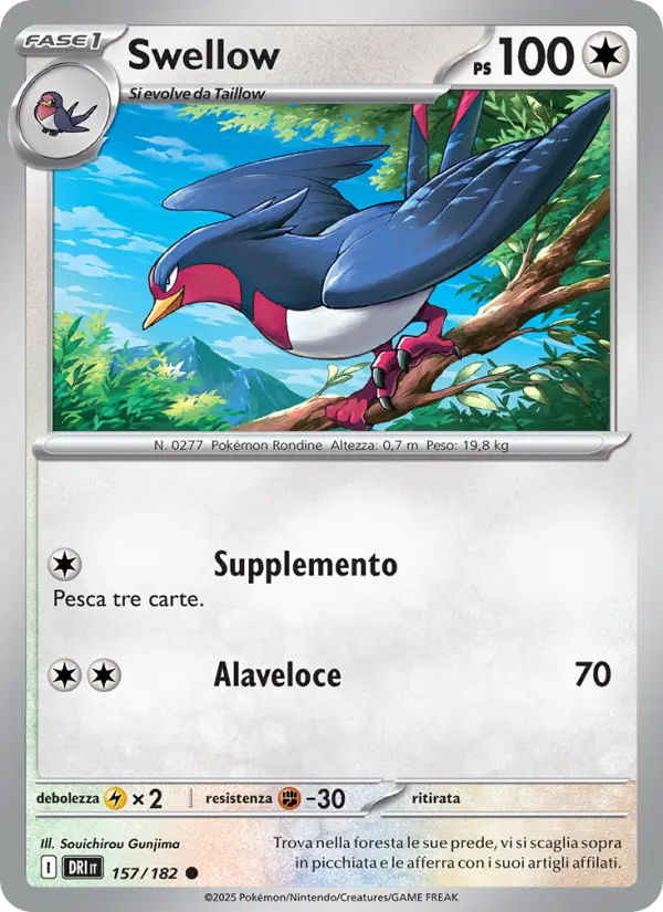 Swellow card image