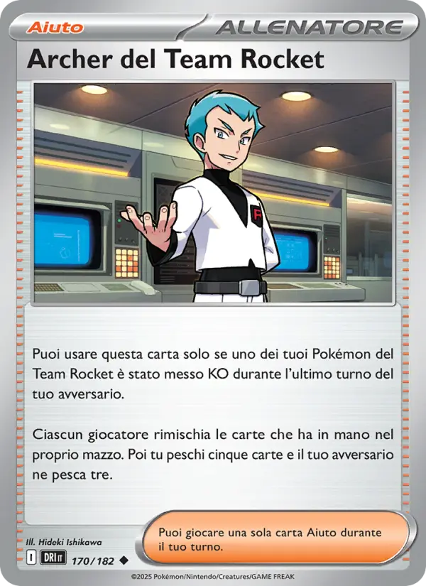Archer del Team Rocket card image