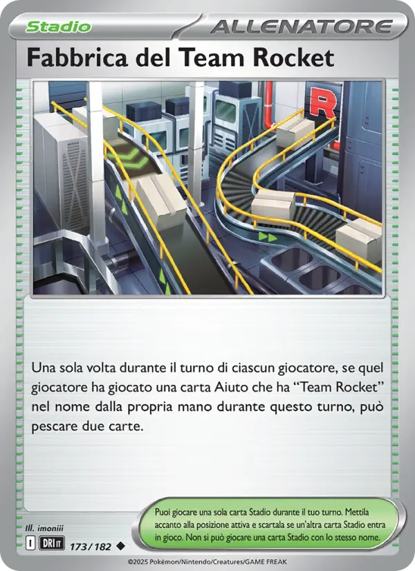 Fabbrica del Team Rocket card image