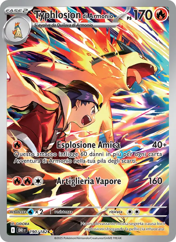 Typhlosion di Armonio card image