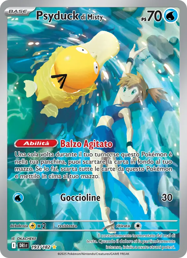 Psyduck di Misty card image