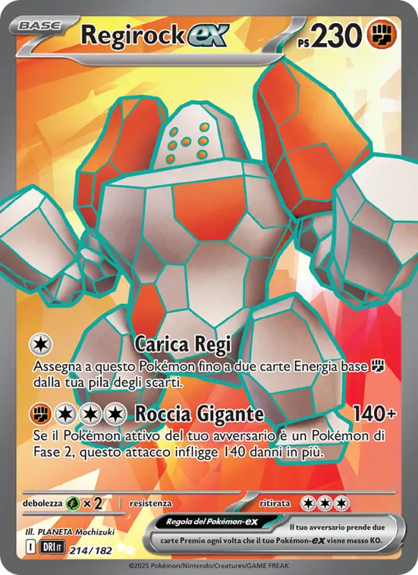 Regirock-ex card image