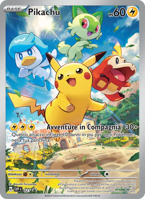 Pikachu card image