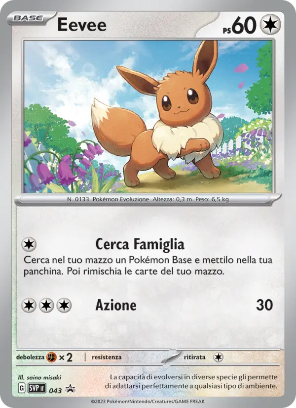 Eevee card image