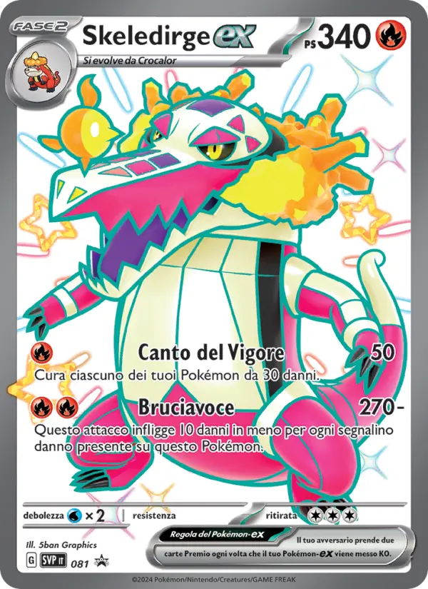 Skeledirge-ex card image