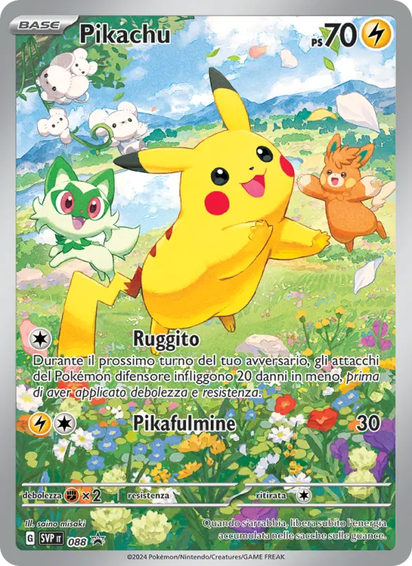 Pikachu card image