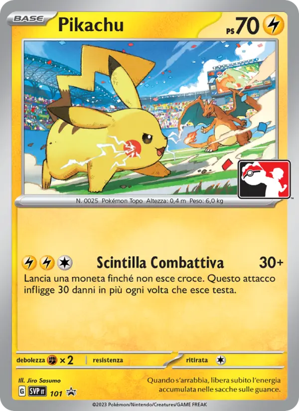Pikachu card image