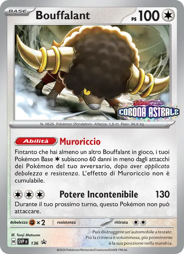 Bouffalant card image