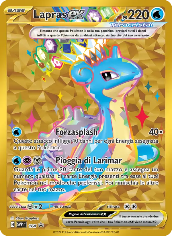 Lapras-ex card image