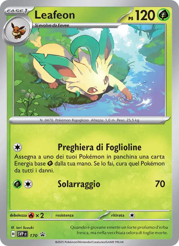 Leafeon card image