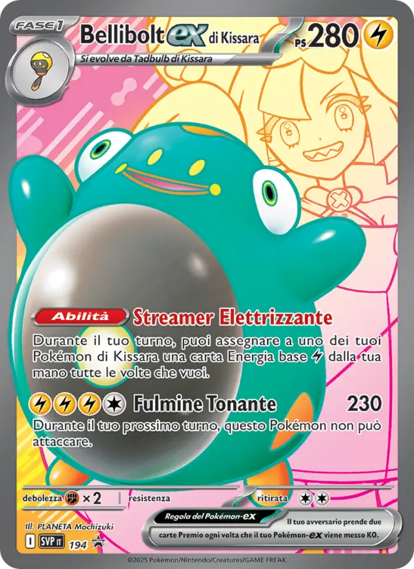 Bellibolt-ex di Kissara card image