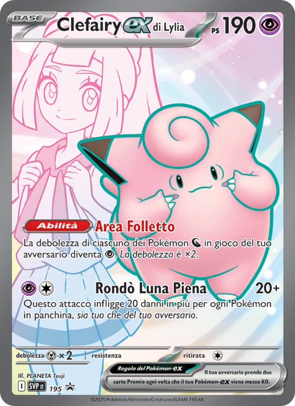 Clefairy-ex di Lylia