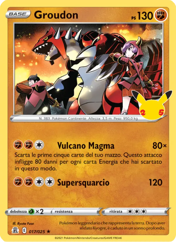 Groudon card image