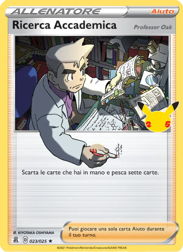 Ricerca Accademica (Professor Oak) card image