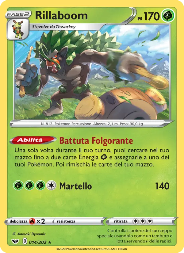 Rillaboom card image