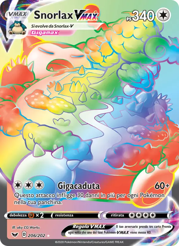 Snorlax VMAX card image