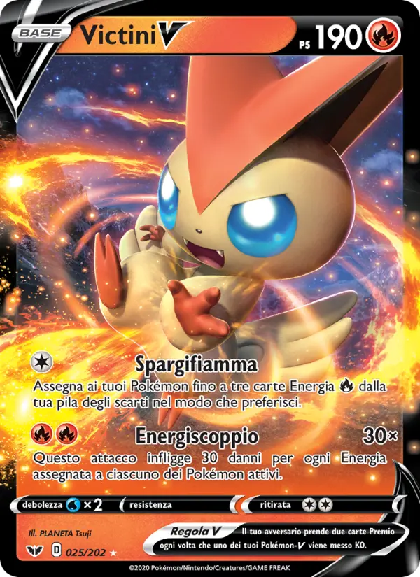 Victini V card image