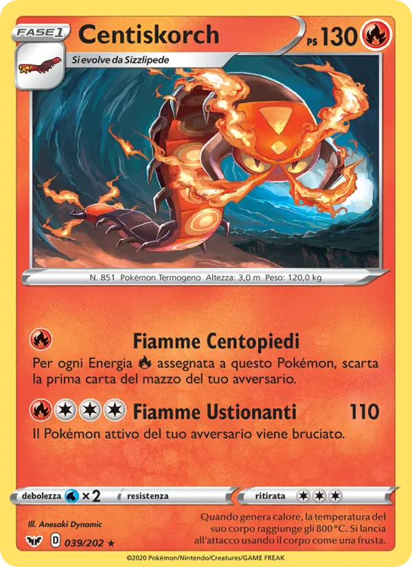 Centiskorch card image