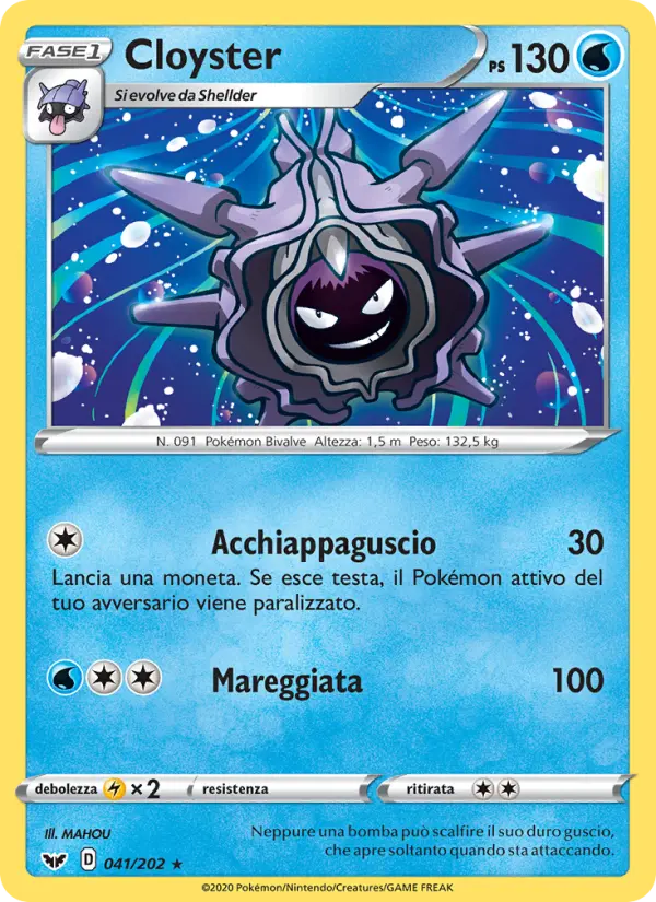 Cloyster card image