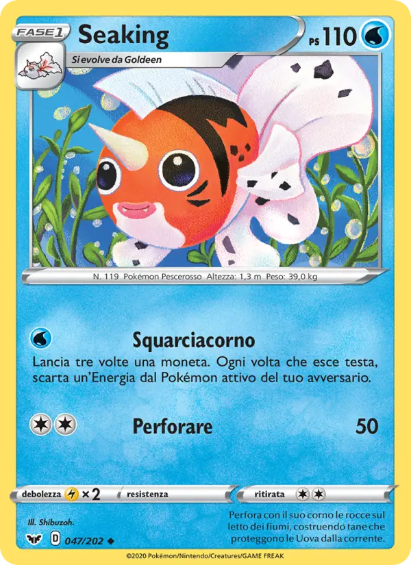Seaking card image