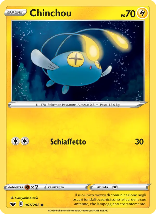Chinchou card image