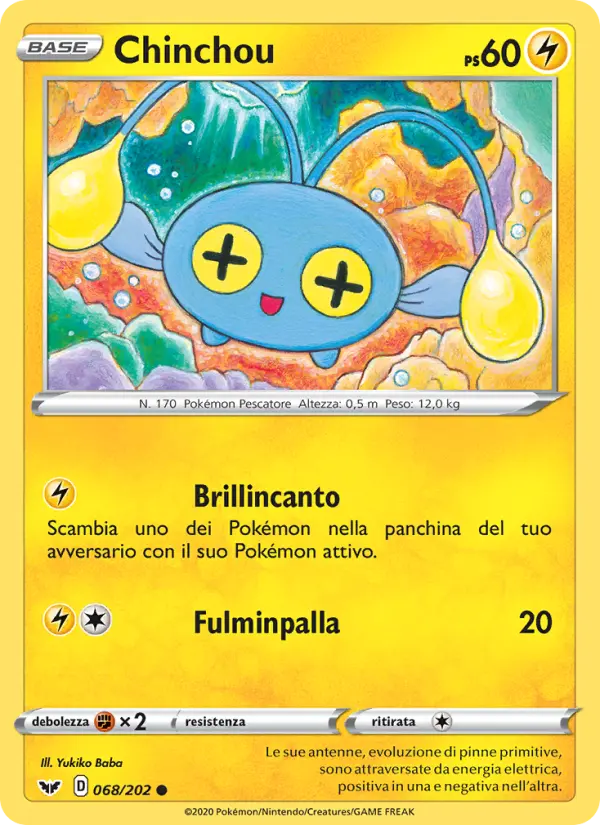 Chinchou card image