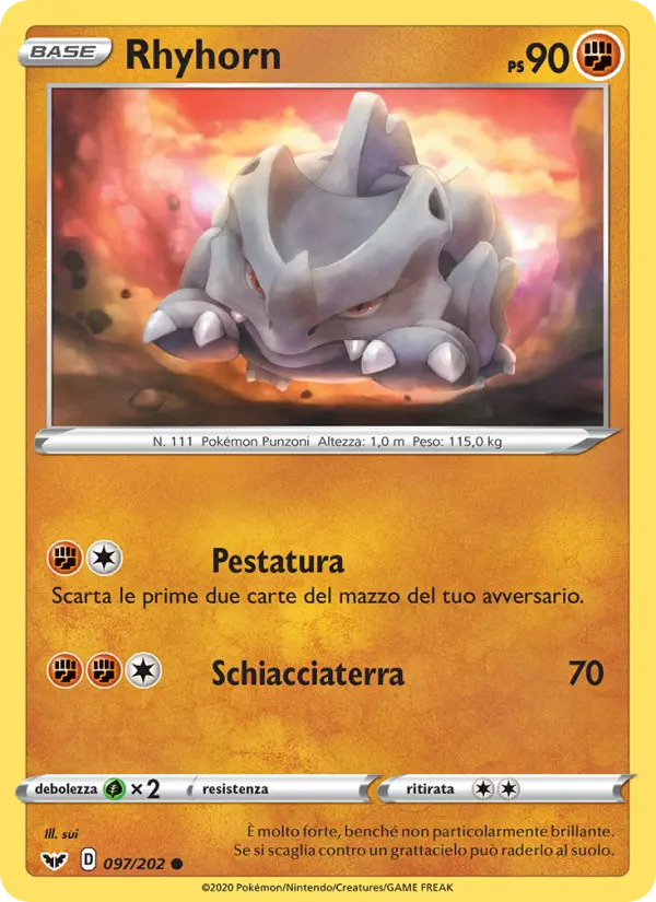 Rhyhorn card image
