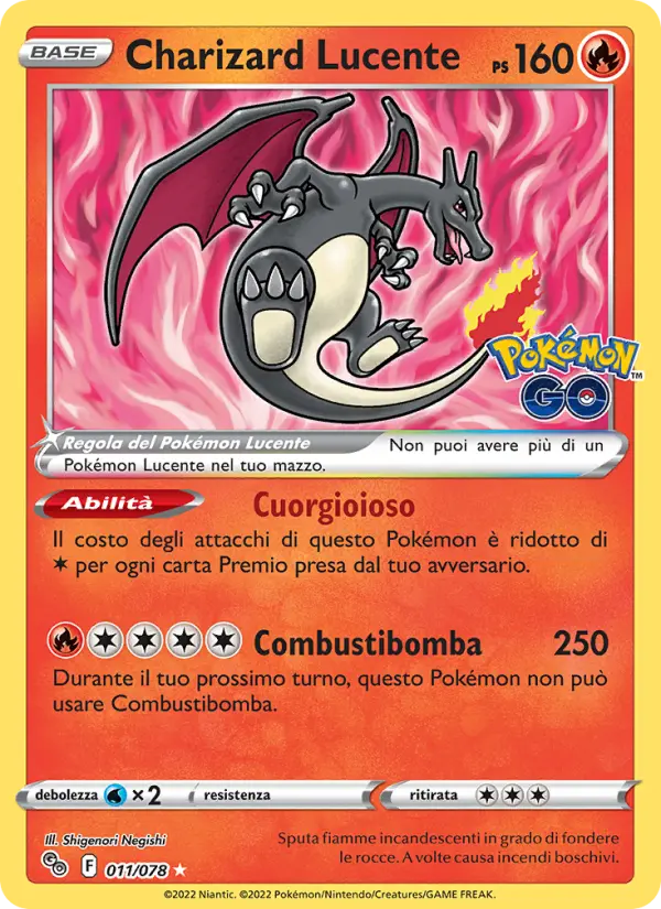 Charizard Lucente card image