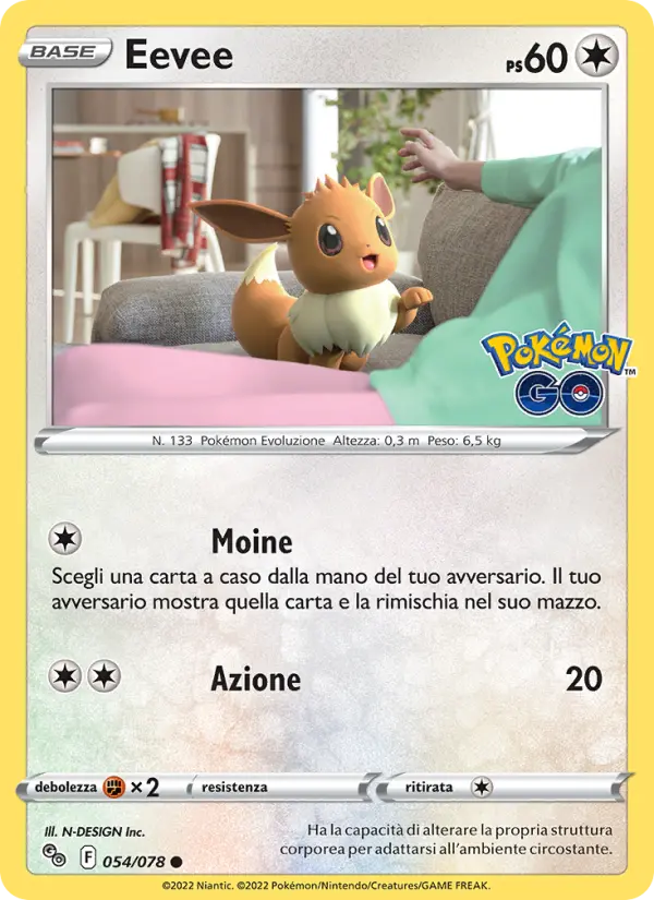 Eevee card image